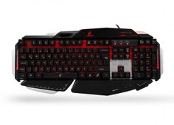 Resim RAMPAGE Rampage Claymore Siyah USB Gaming Q Multimedia Klavye 