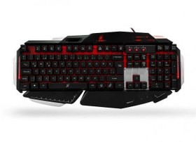 Resim RAMPAGE Rampage Claymore Siyah USB Gaming Q Multimedia Klavye 