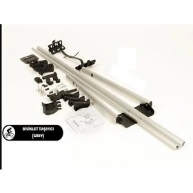 Resim Drs Tuning Araç Üstü Bisiklet Taşıyıcı Universal Tekli Gri 