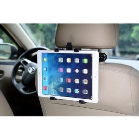 Resim Universal Oto Araç İçi Koltuk Arkası Tablet iPad TV Tutucu 