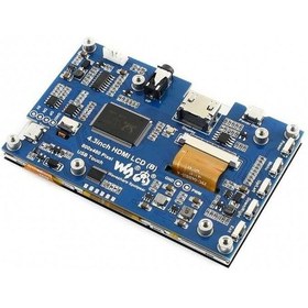 Resim Waveshare 4.3 Inch Hdmı Kapasitif Dokunmatik Lcd - 800X480 (B) 