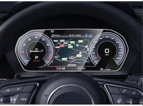 Resim Dijital Hayalet Gösterge 12.3 Inç 9H Nano Ekran Koruyucu Audi A3 ile uyumlu 