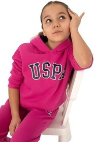 Resim U.S. Polo Assn. Kız Çocuk Pembe Sweatshirt 50317890-VR041 