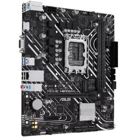 Resim Asus Prıme H610m-k Ddr5 5600mhz 1xvga 1xhdmı 1xm.2 Usb 3.2 Matx 1700p 12. / 13. Ve 14. Nesil İşlemci Uyumlu 
