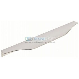 Resim Eğik Tırnaklı Parlak Krom Boy Kulp 1197 Mm 