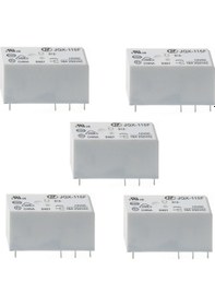 Resim Hongfa Hf115f 012-1zs3b 335 12v 16a 1c 8 Pin Minyatür Pcb Güç Rölesi - 5 Adet 