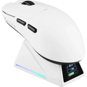 Resim Ajazz AJ159 Apex 42000 Dpı Manyetik Şarj Istasyonu-Tft Ekranlı Mouse-Paw 3950 Sensör-8k Dongle 