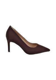 Resim Pullman 8 Cm İnce Topuk Kadın Stiletto Pl-89gv Kahve Saten 
