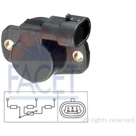 Resim FACET 105093 Gaz Kelebegi Sensoru 7700273699 7701206371 