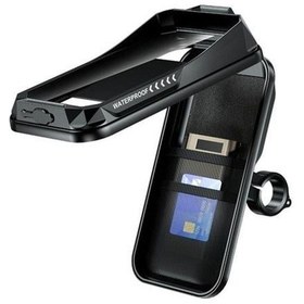 Resim Nukrotech M30 Suya Dayanıklı Telefon Tutucu Ve Aksesuar Çantası Gidon Bağlantılı 