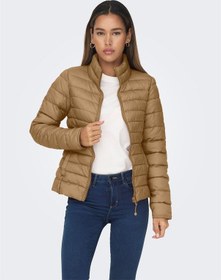 Resim Onltahoe Quılted Jacket Otw Cc Kadın Kahverengi Ceket - O15304783 Kahverengi 