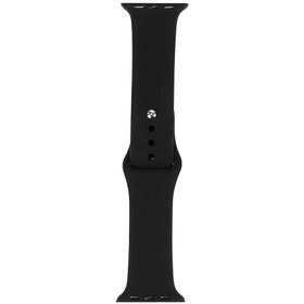 Resim Watch 42mm Band Serisi Klasik Kordon Silikon Strap Kayış-Siyah 