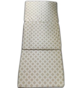 Resim Katlanır Yer Minderi Ve Tek Kişilik Süngerli Katlanır Minder 70x180 Cm 6 Cm-krem Zincir 