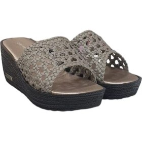 Resim Pierre Cardin Anatomik Dolgu Topuk Günlük Bayan Terlik 