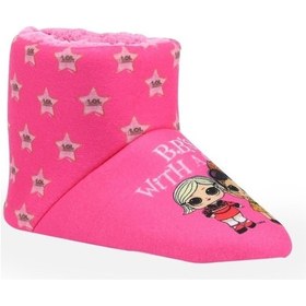 Resim Lol Logi 1Pr Fuşya Kız Çocuk Panduf Ev Botu (526662308) Fuşya 
