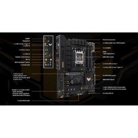 Resim ASUS TUF GAMING A620-PRO WIFI-6 DDR5 HDMI-DP PCIE 4.0 AM5 ATX 