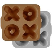 Resim Oioi Muffin & Kek Kalıbı Xoxo Woody Brown/Powder Gray 