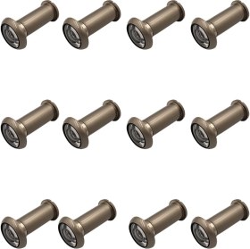 Resim Delux Door Viewer Kapı Kapı Dürbünü-Saten ( 14MM*35-60MM ) 1 Paket 12 Ad. 