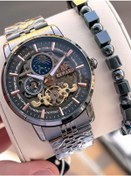 Resim Reward Otomatik Çelik Kordon 5 Atm Suya Dayanıklı Erkek Kol Saati Vs.blkt.0614 Siyah 