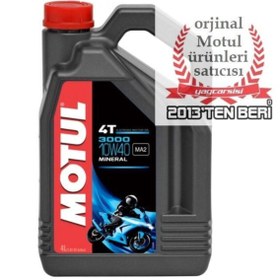 Resim Motul 3000 4t 10w40 4 Litre 