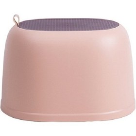 Resim Sones Yaratıcı Taşınabilir Banyo Kaymaz Tabure Çocuk Plastik Tabure Pembe 