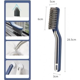 Resim Banyo Mutfak Temizlik Fırçası Cımbızlı Kahverengi 