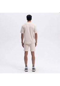 Resim Ellesse Bisiklet Yaka Ekru Erkek T-shirt Em589 Ekru 