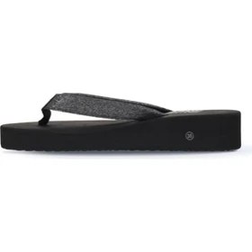 Resim Bueno Shoes Antrasit Kum Simli Kadın Parmak Arası Terlik 26WT202244 26WT202244 