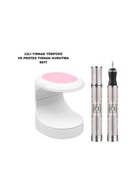 Resim Protez Tırnak Kurutma Törpü Seti 03673444 