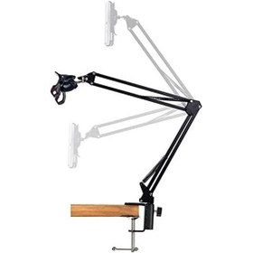 Resim UpWay Universal Cep Telefonu Alüminyum Masa Stand 360 Derece Döne 