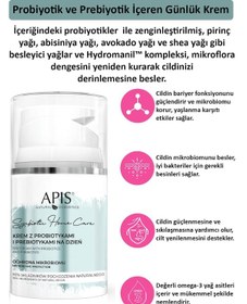 Resim Apis Natural Probiyotik ve Prebiyotik İçeren Günlük Krem 50 ML 
