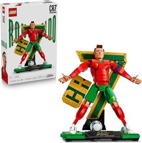Resim LEGO Editions Cristiano Ronaldo - Futbol Efsanesi 43016-12 Yaş ve Üzeri Çocuklar için Figür ve Baskılı İmza Levhası İçeren Yaratıcı Oyuncak Yapım Seti, Doğum Günü Hediyesi Fikri (854 Parça) 