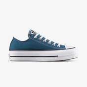 Resim Converse Chuck Taylor All Star Lift Platform Limited Kadın Mavi Sneaker A12961c Mavi 