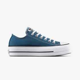 Resim Converse Chuck Taylor All Star Lift Platform Limited Kadın Mavi Sneaker A12961c Mavi 