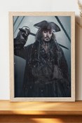 Resim Luna Marissa Karayip Korsanları Jack Sparrow Poster - Çerçevesiz Kalın Kağıt Tv Film Poster 