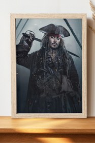 Resim Luna Marissa Karayip Korsanları Jack Sparrow Poster - Çerçevesiz Kalın Kağıt Tv Film Poster 