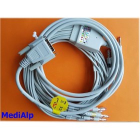 Resim Plusmed Ekg Kablosu 10 Lead 