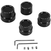 Resim Xurunkeji 4 Adet Siyah Alüminyum Kaba El Sanatları Oyma Ön Ve Arka Aks Somun Kapakları Harley Sportster Xl883 Xl1200 Dyna Touring V-rod'a Uygun 