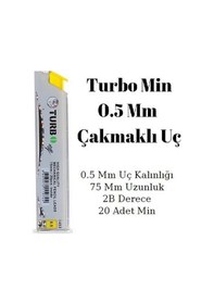 Resim Turbo 2B Min Çakmaklı Uç 0.5 MM 