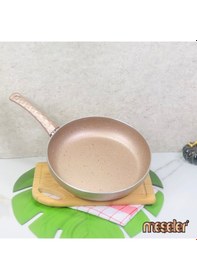 Resim Meşeler Granit Tava 28 CM Rose 