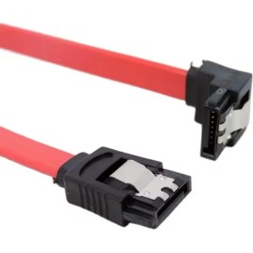 Resim Alfais 4784 Sata HDD Dirsek L 90 Derece Köşeli Kasa Içi Anakart Data Kablosu 