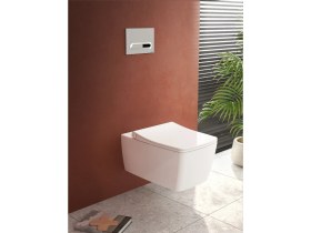 Resim VitrA Loop T 740-0885 Temassız Kumanda Paneli, Mat Krom 