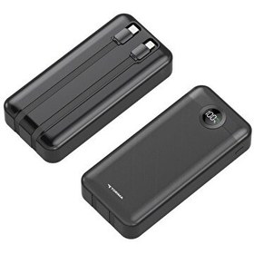 Resim Torima TRM-1025 20000 mAh 2 Çıkışlı Taşınabilir Hızlı Şarj Dijital Göstergeli Powerbank Siyah 