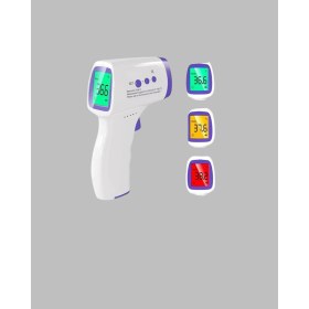 Resim Mbb E-Ticaret Kızılötesi Temassız Ateş Ölçer LCD Ekranlı Hassas Termometre 