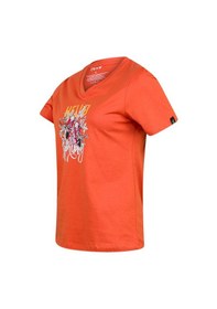 Resim 2as Alone Baskılı V Yaka Kadın T-shirt 402 TURUNCU 