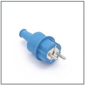 Resim Palazzoli Spın Serisi Schuko Fiş Ip44 (kauçuk) 250v 2p+e 10/16a 