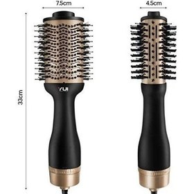 Resim Yui KB-3030 4'ü 1 İyonik Arada Saç Düzleştirici Tarak (Teşhir) 