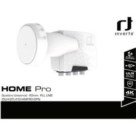 Resim Inverto Home Pro Uln Quattro Santral Lnb Full Hd 4K Uyumlu 