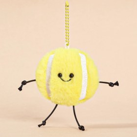 Resim Baijiafu2 Yeni 1 Yumuşak Peluş Karikatür Küçük Kolye Sırt Çantası Çekicilik Peluş Anahtarlık (Yurt Dışından) 