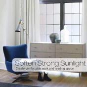 Resim Büro Ev Ofis Yazlık Için 200X45CM Uv Güneş Işığı Engelleyici Buzlu Cam Filmi 